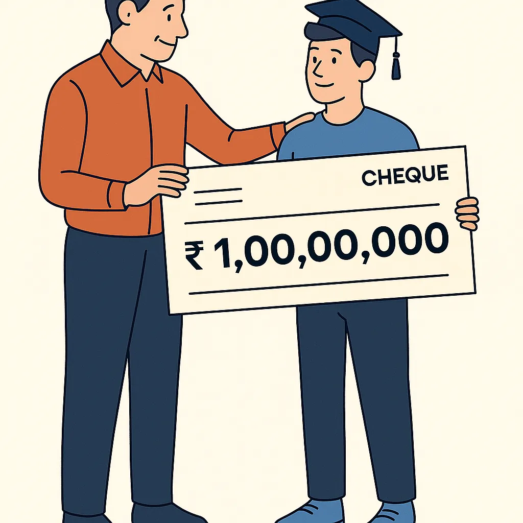 Gift future to your child by doing 3000 SIP you can generate a corpus of 1 cr