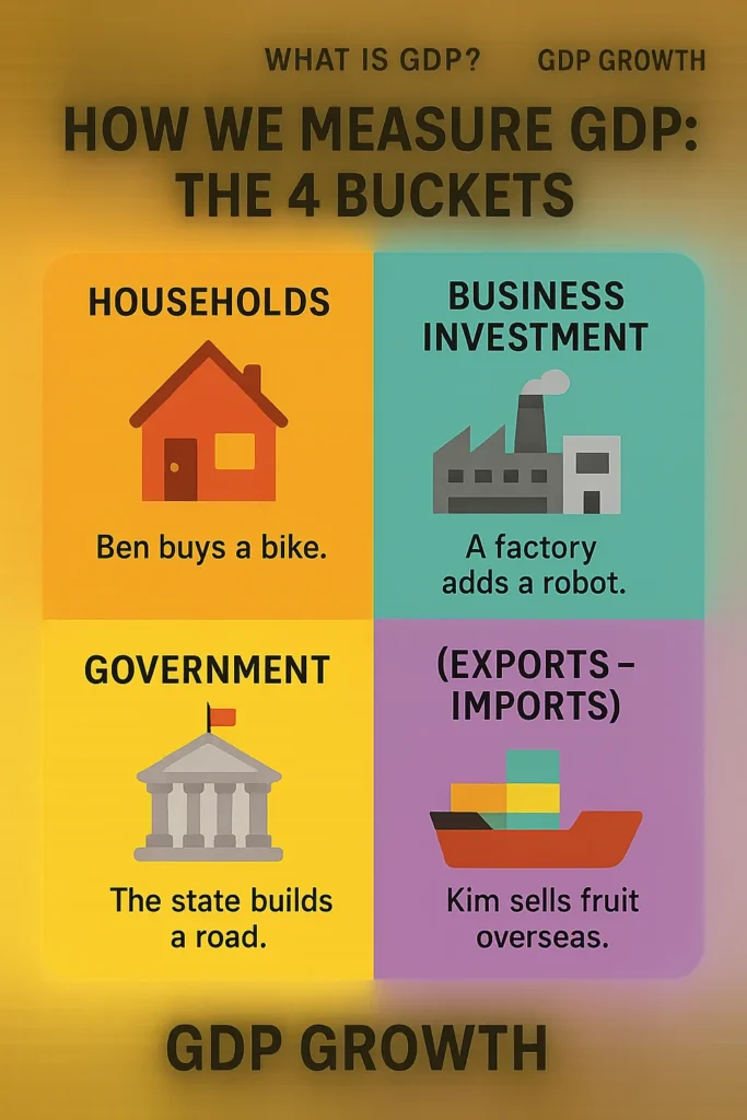 explaining factors contributing to gdp
